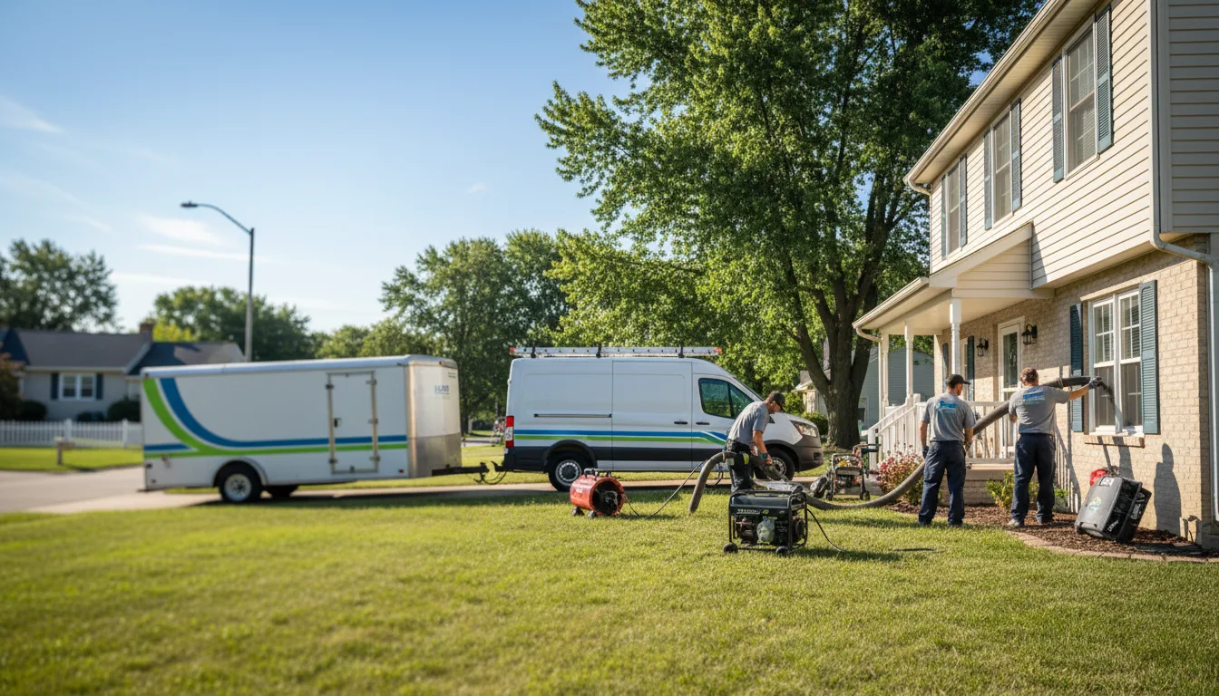 Flooded Basement Restoration And Cleanup With Repair in Oconto, NE near me